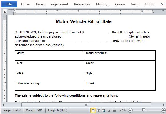 If you're a resident of Florida, then here is how you can properly use a free bill of sale for car.