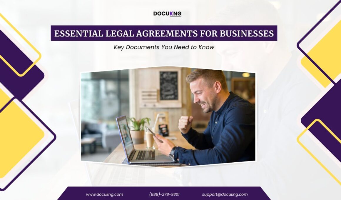 Essential Legal Agreements for Businesses Key Documents You Need to Know